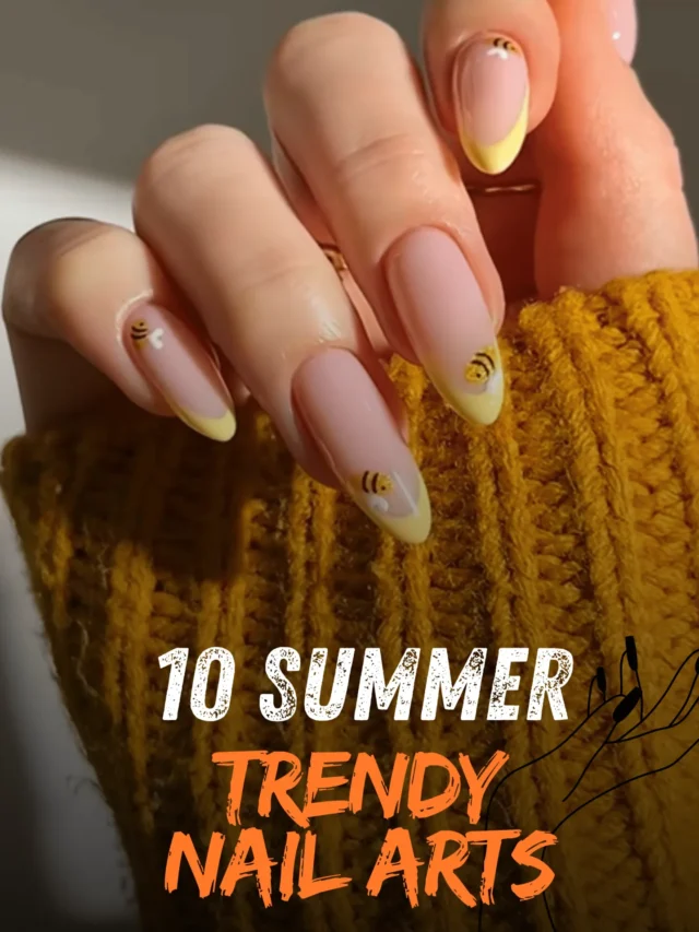 10 Summer trendy nail arts