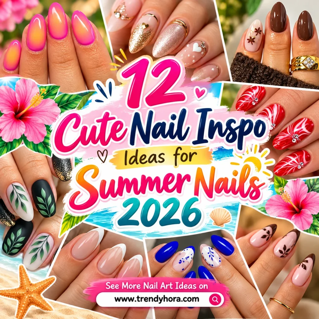 12 Cute Nail Inspo Ideas for Summer Nails 2026